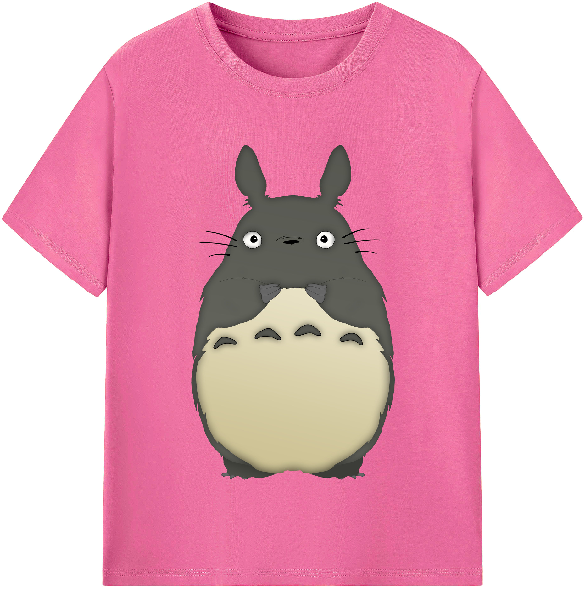 （画像用） となりのトトロ 草壁メイ 草壁サツキ My Neighbor Totoro Satsuki Kusakabe Mei Kusakabe レディースカジュアルプリントTシャツ（綿100％）